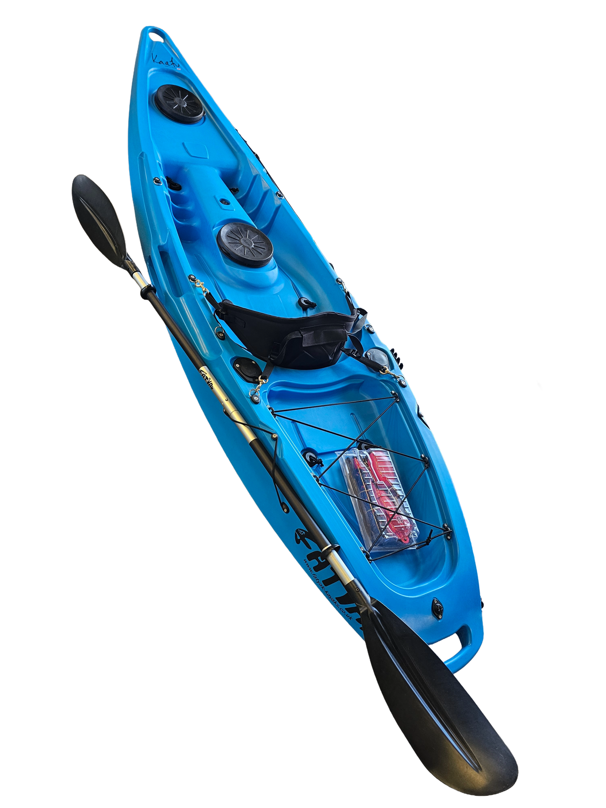 Kaafu Single Fishing Kayak | Blue | Ready for the Water