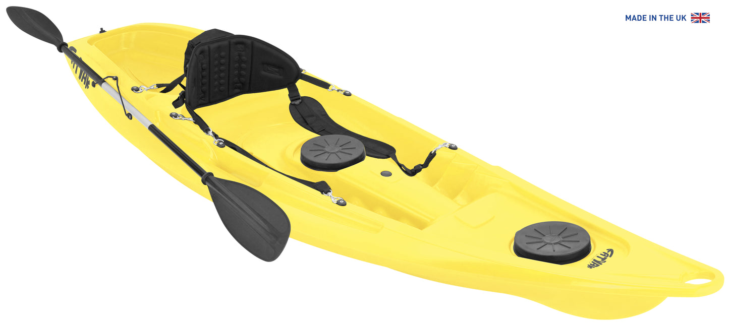 'KAAFU' Single Seater Kayak Yellow Package Deal 🟡