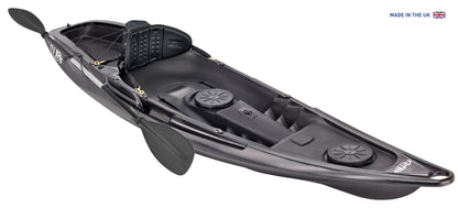 'KAAFU' Recycled Marine Plastic Single Seater Kayak Black Package Deal ⚫♻️