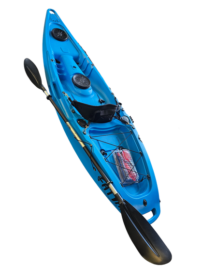 Kaafu Single Fishing Kayak | Blue | Ready for the Water