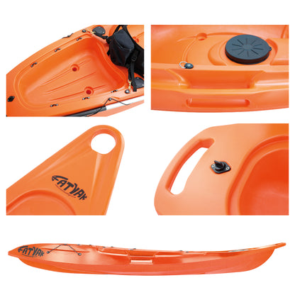 'KAAFU' Single Seater Kayak Orange Package Deal 🟠