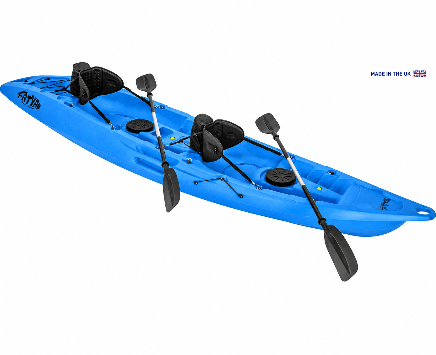 Paquete de oferta de kayak azul biplaza 'MAHEE' 🔵