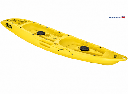 Mahee Tandem Kayak | Yellow | Stable & Durable