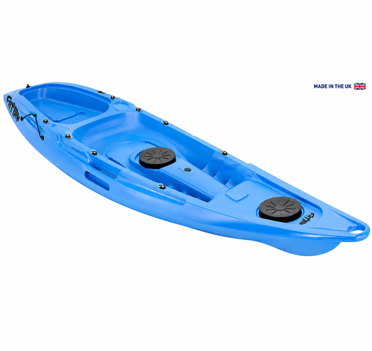 Kaafu Solo Kayak | Blue | Lightweight & Stable
