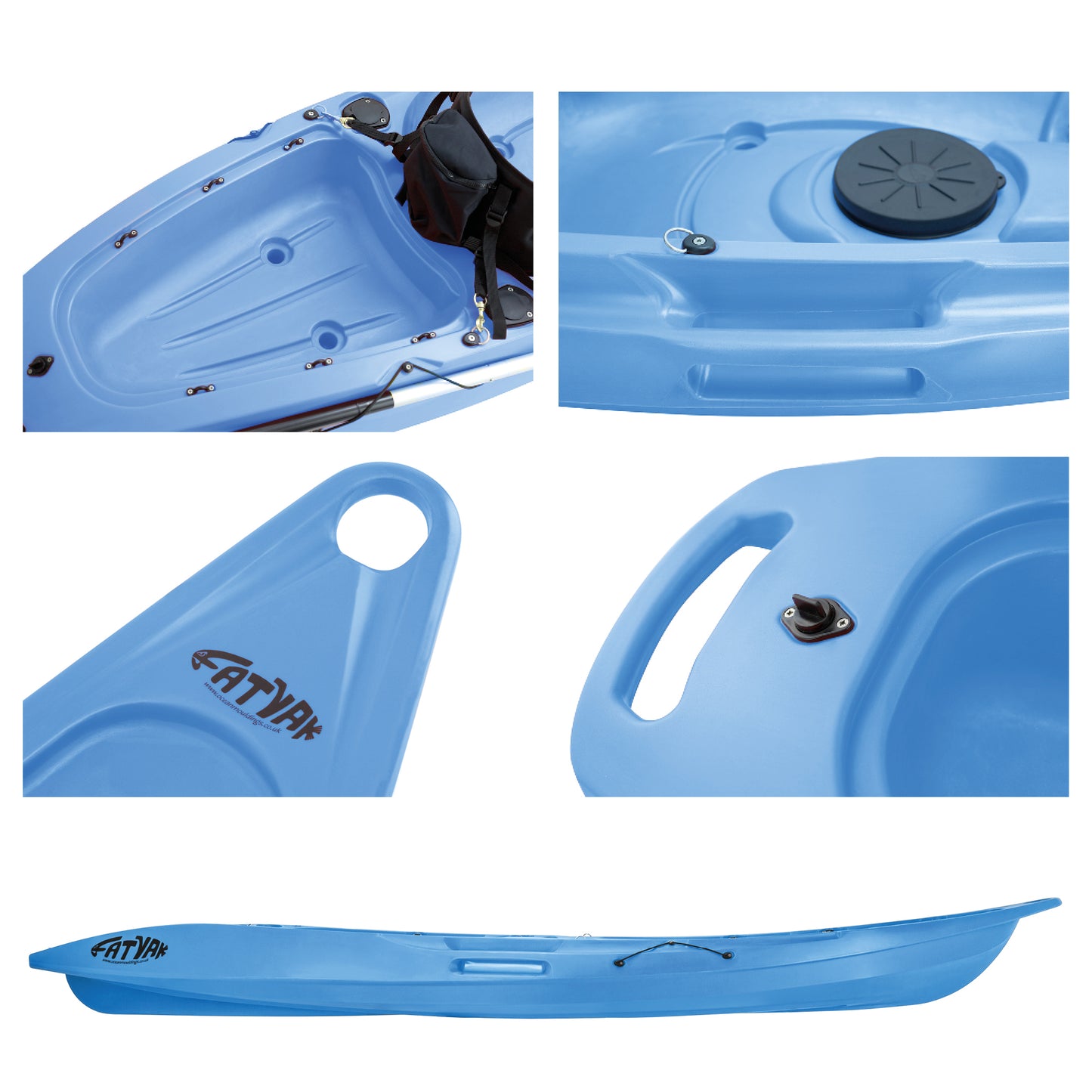 'MAHEE' Double Seater Kayak Blue 🔵