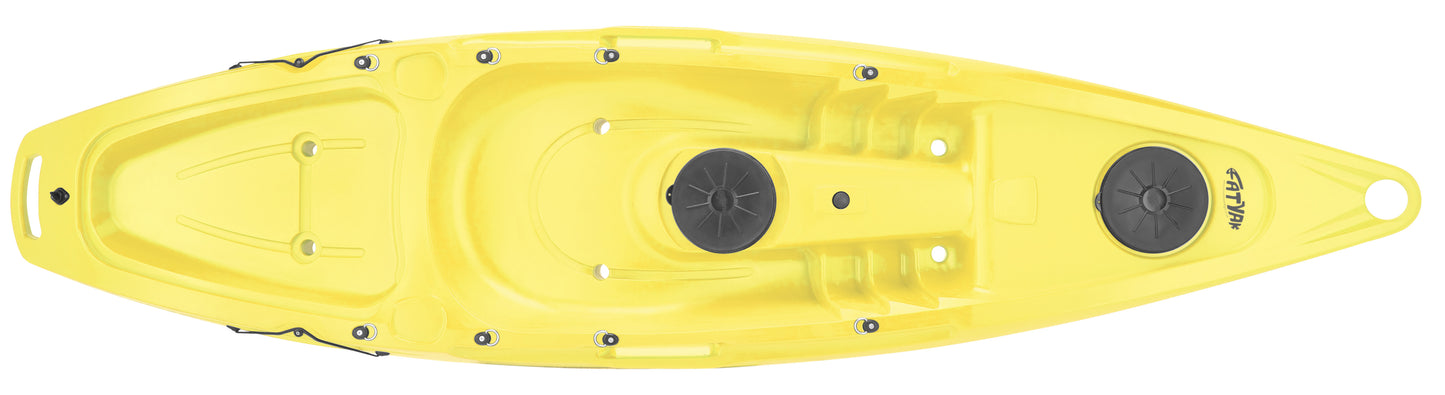 'KAAFU' Single Seater Kayak Yellow Package Deal 🟡