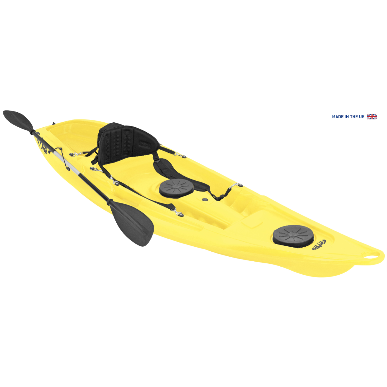 'KAAFU' Single Seater Kayak Yellow Package Deal 🟡