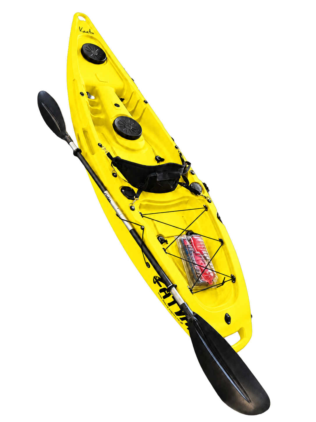 Kaafu Single Fishing Kayak | Yellow | Ready for the Water